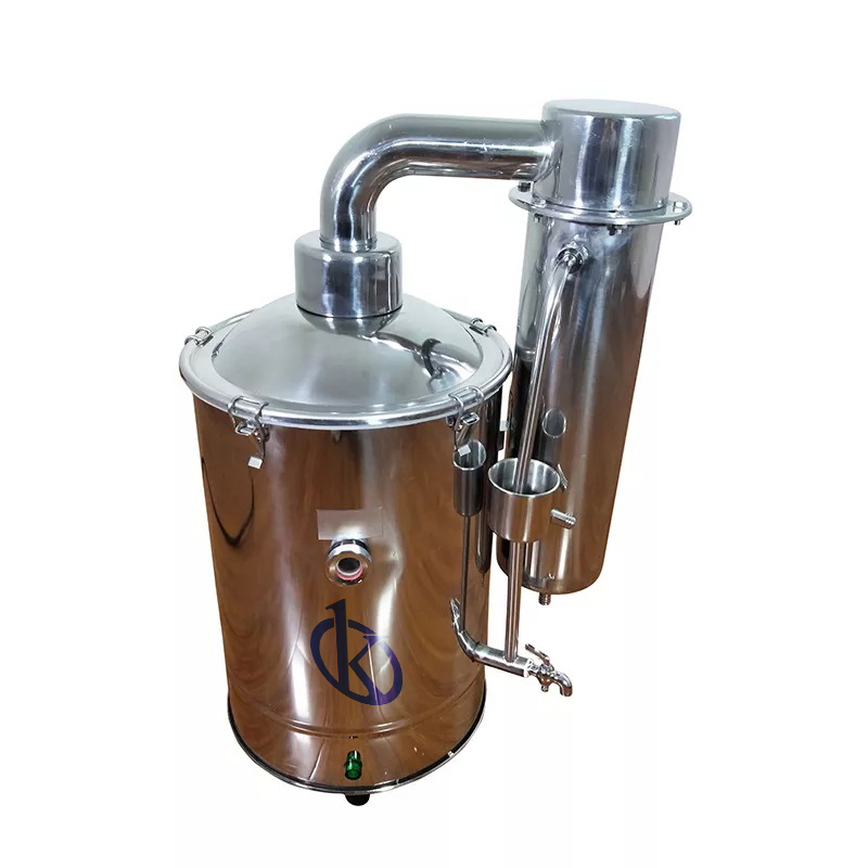 Sistema destilador de destilación de agua con calefacción
